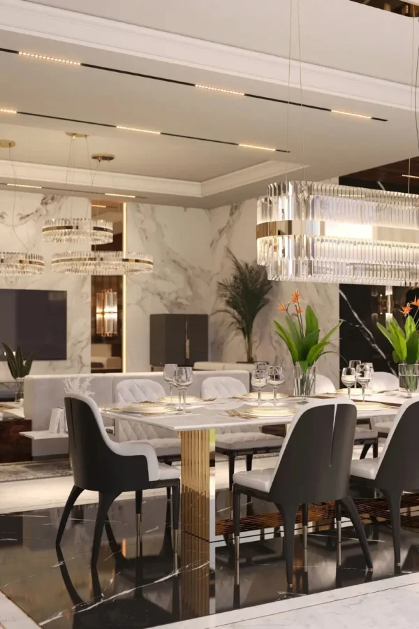 Comfortable and unique Dining Chair Benty by La Bianco