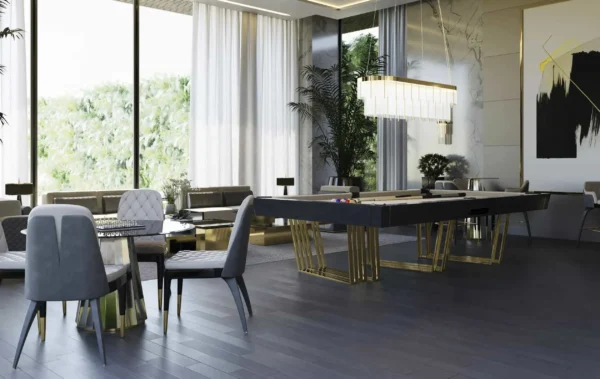 Comfortable and unique Dining Chair Benty by La Bianco