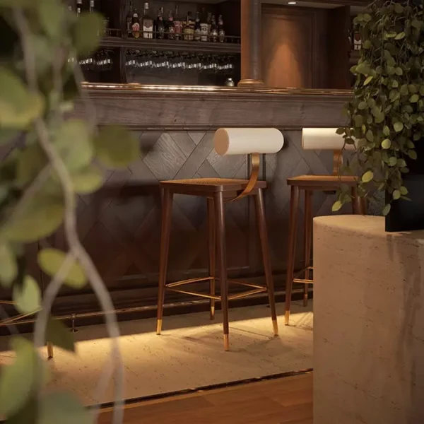 Comfortable Bar Chair by La Bianco