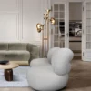 Comfortable Lounge Chair Zenza By La Bianco
