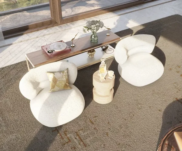 Comfortable Lounge Chair Zenza By La Bianco