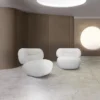 Comfortable Lounge Chair Zenza By La Bianco