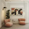Comfortable Lounge Chair Zenza By La Bianco