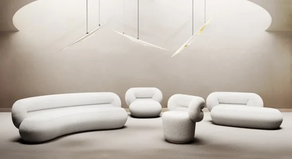 Comfortable Lounge Chair Zenza By La Bianco