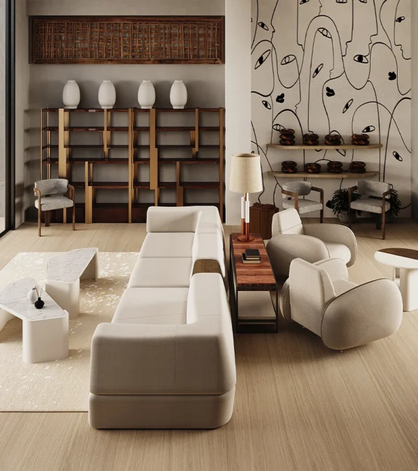 Comfortable and stylish Lounge chair by La Bianco