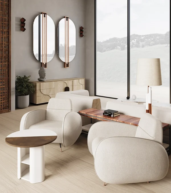 Comfortable and stylish Lounge chair by La Bianco