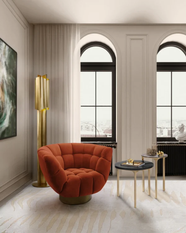 ISA Revolving Lounge Chair