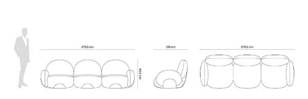 Dysto Comfortable and Stylish Sofa